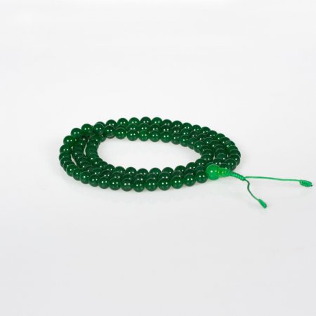 Buddhist traditional 108-beads mala made from Jade : buy from our Tibetan ritual goods collection — DharmaCraft